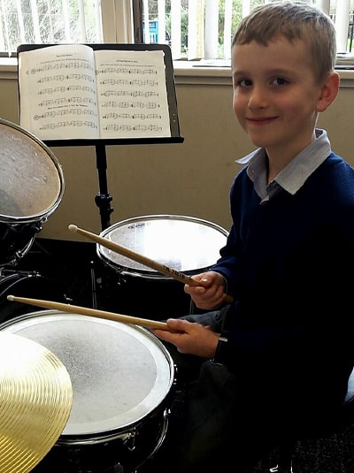 Drum Lesson Learn Through Music